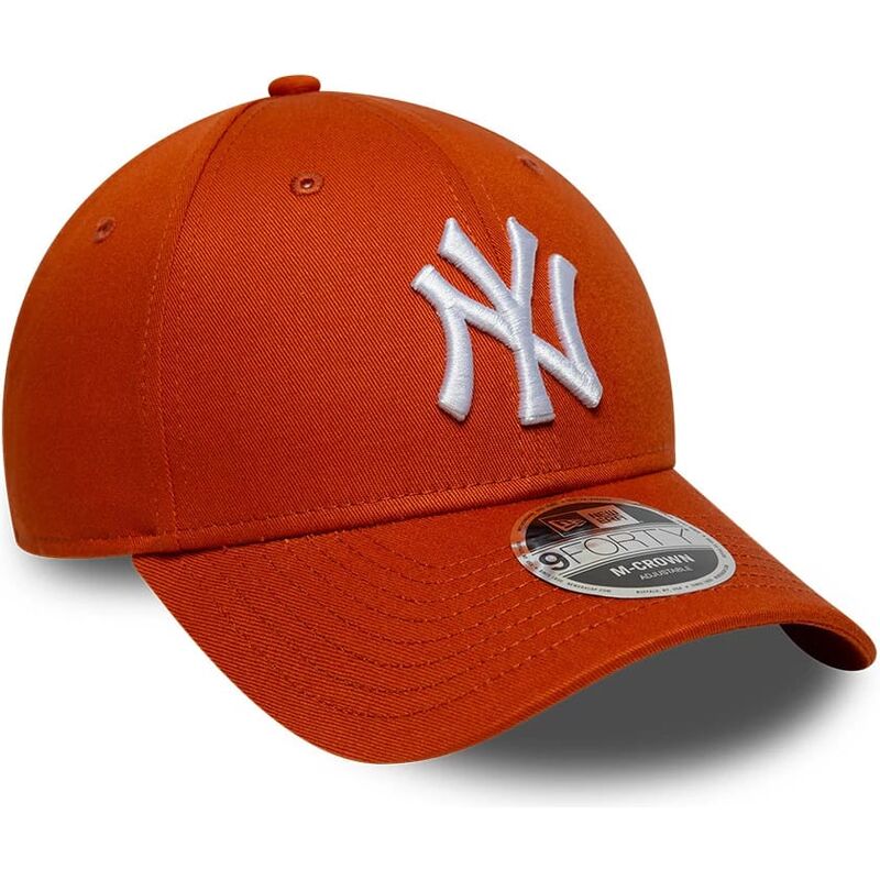 new-era-curved-brim-9forty-m-crown-new-york-yankees-mlb-orange-snapback-cap new-era-curved-brim-9forty-m-crown-new-york-yankees-mlb-orange-snapback-cap