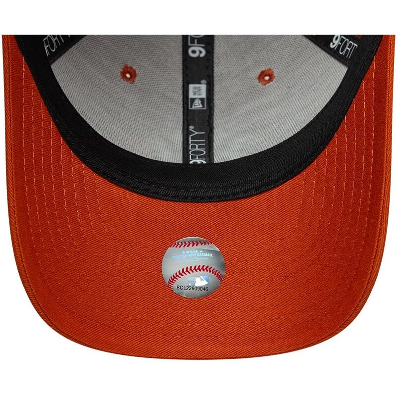 new-era-curved-brim-9forty-m-crown-new-york-yankees-mlb-orange-snapback-cap new-era-curved-brim-9forty-m-crown-new-york-yankees-mlb-orange-snapback-cap