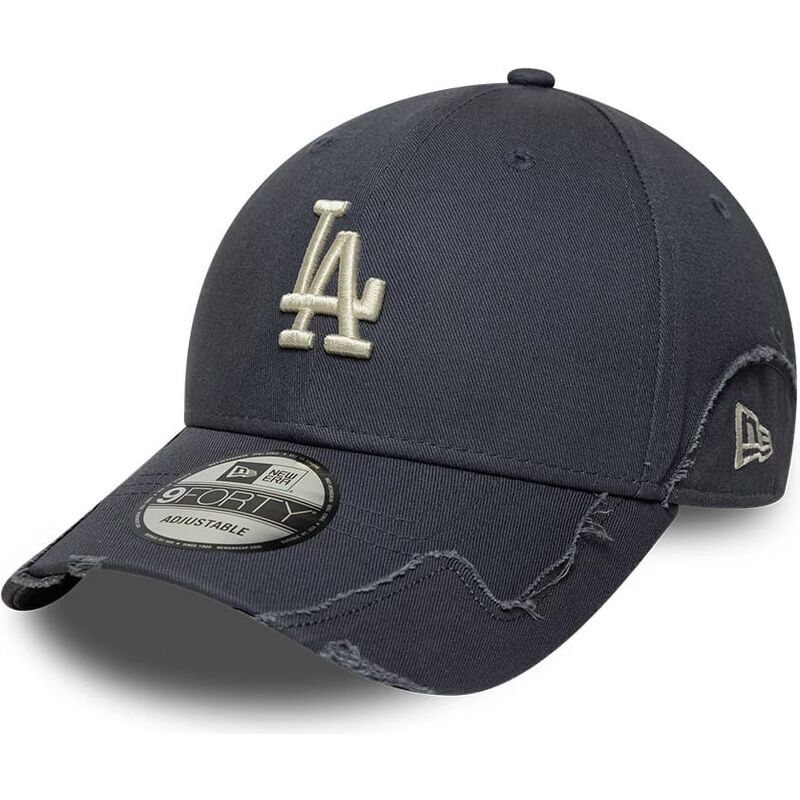 casquette-courbee-grise-ajustable-9forty-stitched-los-angeles-dodgers-mlb-new-era casquette-courbee-grise-ajustable-9forty-stitched-los-angeles-dodgers-mlb-new-era