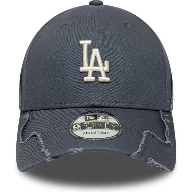 new-era-curved-brim-9forty-stitched-los-angeles-dodgers-mlb-grey-adjustable-cap new-era-curved-brim-9forty-stitched-los-angeles-dodgers-mlb-grey-adjustable-cap