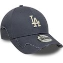 new-era-curved-brim-9forty-stitched-los-angeles-dodgers-mlb-grey-adjustable-cap