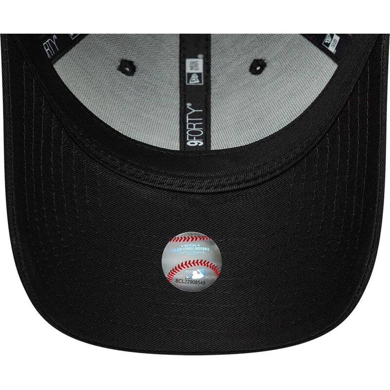 new-era-curved-brim-9forty-metallic-outline-los-angeles-dodgers-mlb-black-adjustable-cap