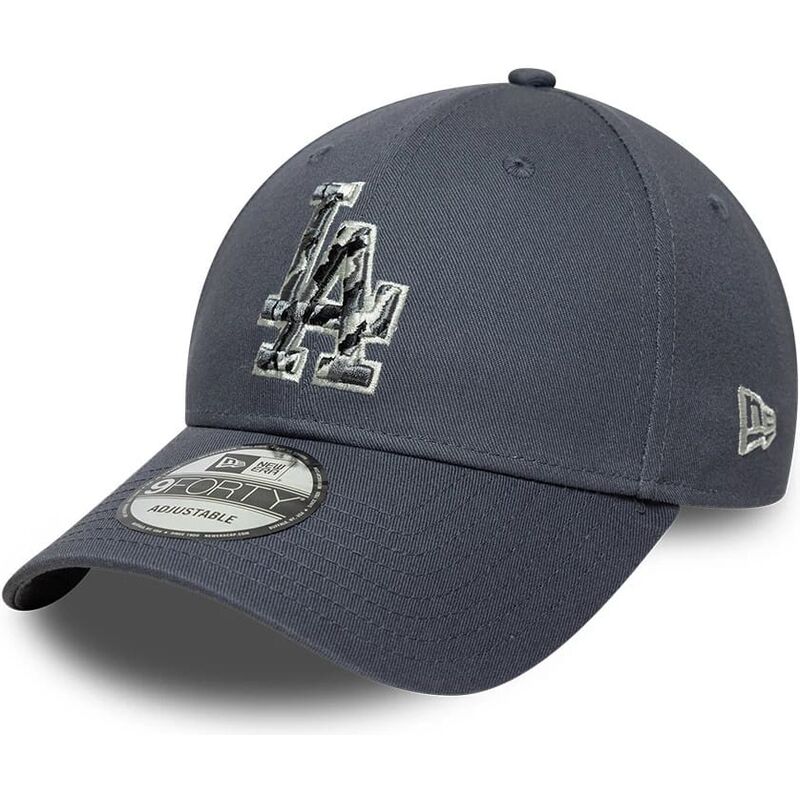casquette-courbee-grise-ajustable-9forty-outline-camo-los-angeles-dodgers-mlb-new-era casquette-courbee-grise-ajustable-9forty-outline-camo-los-angeles-dodgers-mlb-new-era