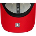 casquette-courbee-beige-et-rouge-ajustable-9forty-colour-block-chicago-bulls-nba-new-era