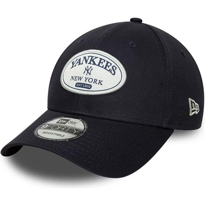 new-era-curved-brim-9forty-patch-new-york-yankees-mlb-navy-blue-adjustable-cap