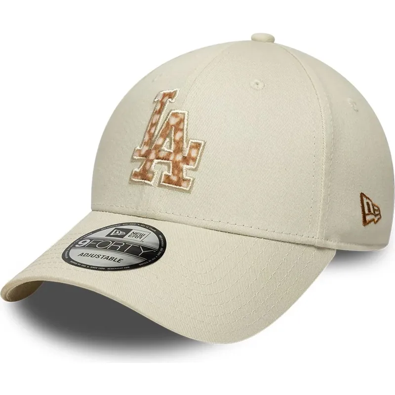 new-era-curved-brim-brown-logo-9forty-faux-pony-infill-los-angeles-dodgers-mlb-beige-adjustable-cap new-era-curved-brim-brown-logo-9forty-faux-pony-infill-los-angeles-dodgers-mlb-beige-adjustable-cap