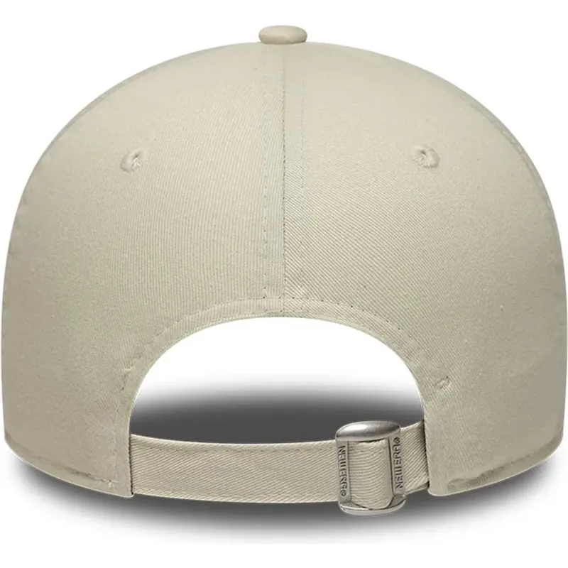new-era-curved-brim-brown-logo-9forty-faux-pony-infill-los-angeles-dodgers-mlb-beige-adjustable-cap new-era-curved-brim-brown-logo-9forty-faux-pony-infill-los-angeles-dodgers-mlb-beige-adjustable-cap