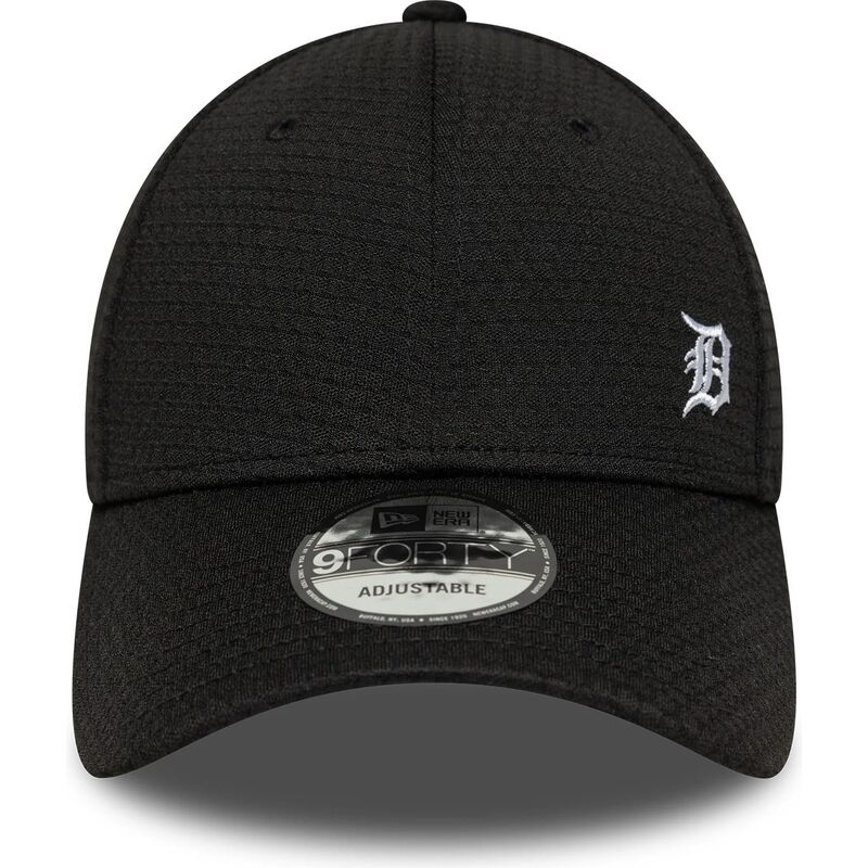 new-era-curved-brim-9forty-flawless-mesh-detroit-tigers-mlb-black-adjustable-cap