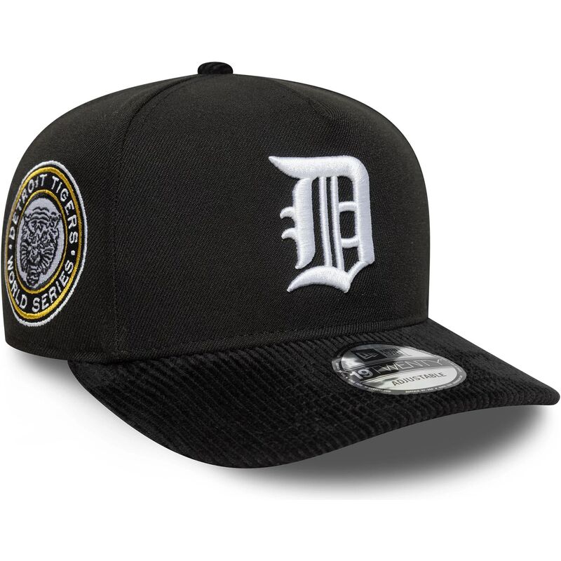 new-era-curved-brim-19twenty-cooperstown-cord-detroit-tigers-mlb-black-snapback-cap new-era-curved-brim-19twenty-cooperstown-cord-detroit-tigers-mlb-black-snapback-cap