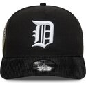 casquette-courbee-noire-snapback-19twenty-cooperstown-cord-detroit-tigers-mlb-new-era