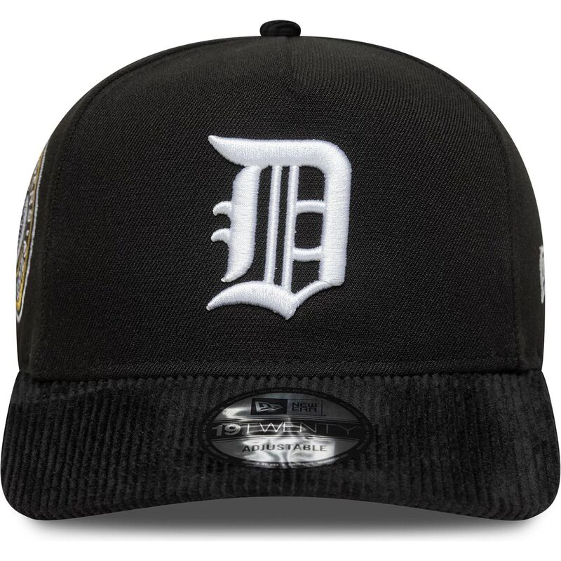 new-era-curved-brim-19twenty-cooperstown-cord-detroit-tigers-mlb-black-snapback-cap new-era-curved-brim-19twenty-cooperstown-cord-detroit-tigers-mlb-black-snapback-cap