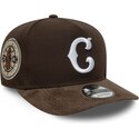 new-era-curved-brim-19twenty-cooperstown-cord-chicago-cubs-mlb-brown-snapback-cap