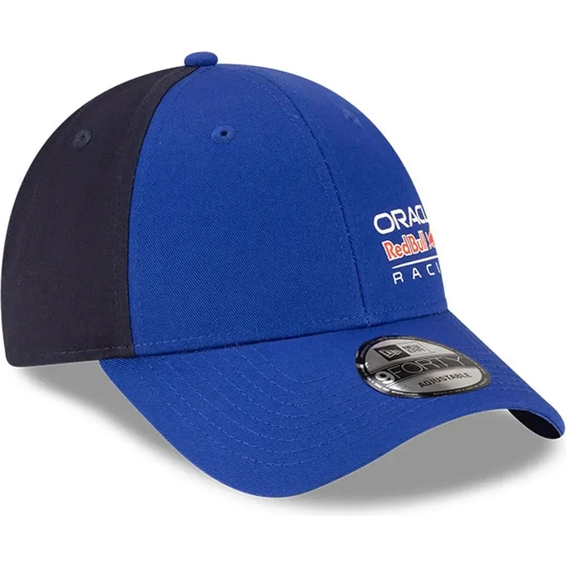 new-era-curved-brim-9forty-essential-red-bull-racing-formula-1-blue-snapback-cap new-era-curved-brim-9forty-essential-red-bull-racing-formula-1-blue-snapback-cap