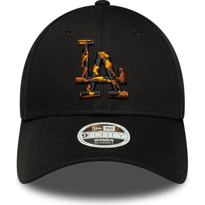 new-era-curved-brim-women-9forty-tort-infill-los-angeles-dodgers-mlb-black-adjustable-cap new-era-curved-brim-women-9forty-tort-infill-los-angeles-dodgers-mlb-black-adjustable-cap