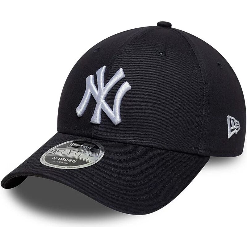 new-era-curved-brim-9forty-m-crown-side-script-new-york-yankees-mlb-navy-blue-snapback-cap