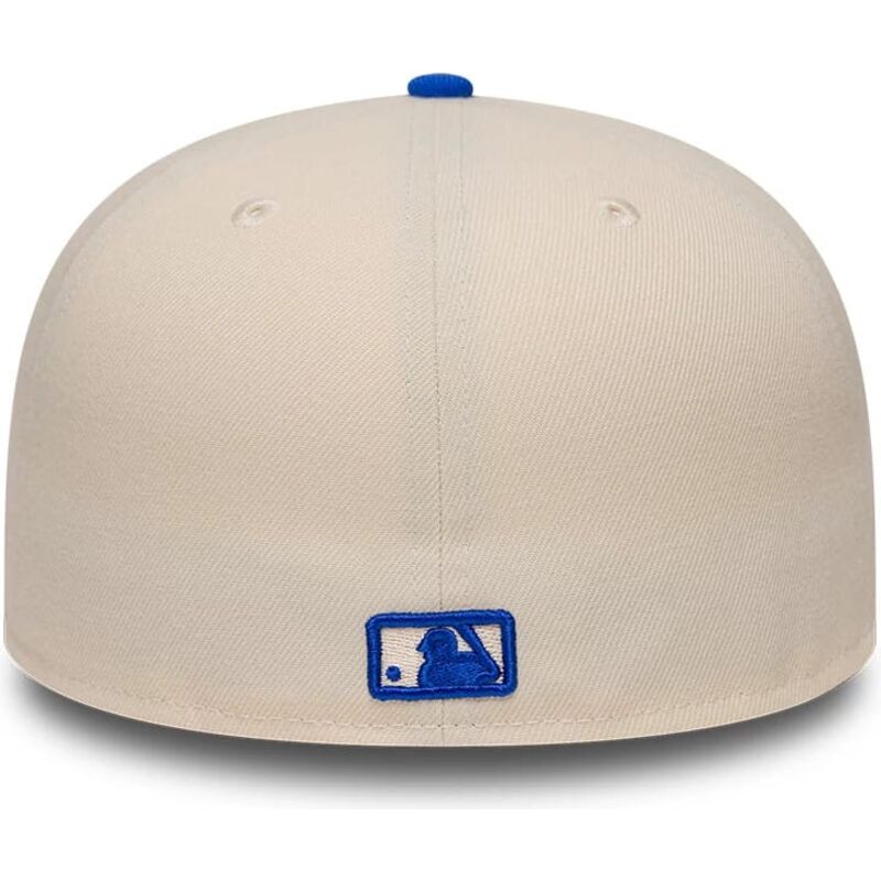 casquette-plate-beige-et-bleue-ajustee-avec-logo-bleu-59fifty-league-essential-new-york-yankees-mlb-new-era casquette-plate-beige-et-bleue-ajustee-avec-logo-bleu-59fifty-league-essential-new-york-yankees-mlb-new-era