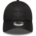 casquette-courbee-noire-ajustable-avec-logo-noir-9forty-ripstop-fc-barcelona-laliga-new-era