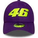 new-era-curved-brim-9forty-wordmark-valentino-rossi-vr46-motogp-purple-adjustable-cap