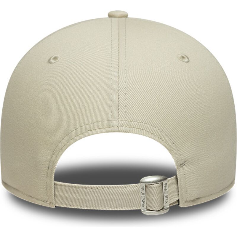new-era-curved-brim-dark-green-logo-9forty-league-essential-new-york-yankees-mlb-beige-adjustable-cap new-era-curved-brim-dark-green-logo-9forty-league-essential-new-york-yankees-mlb-beige-adjustable-cap