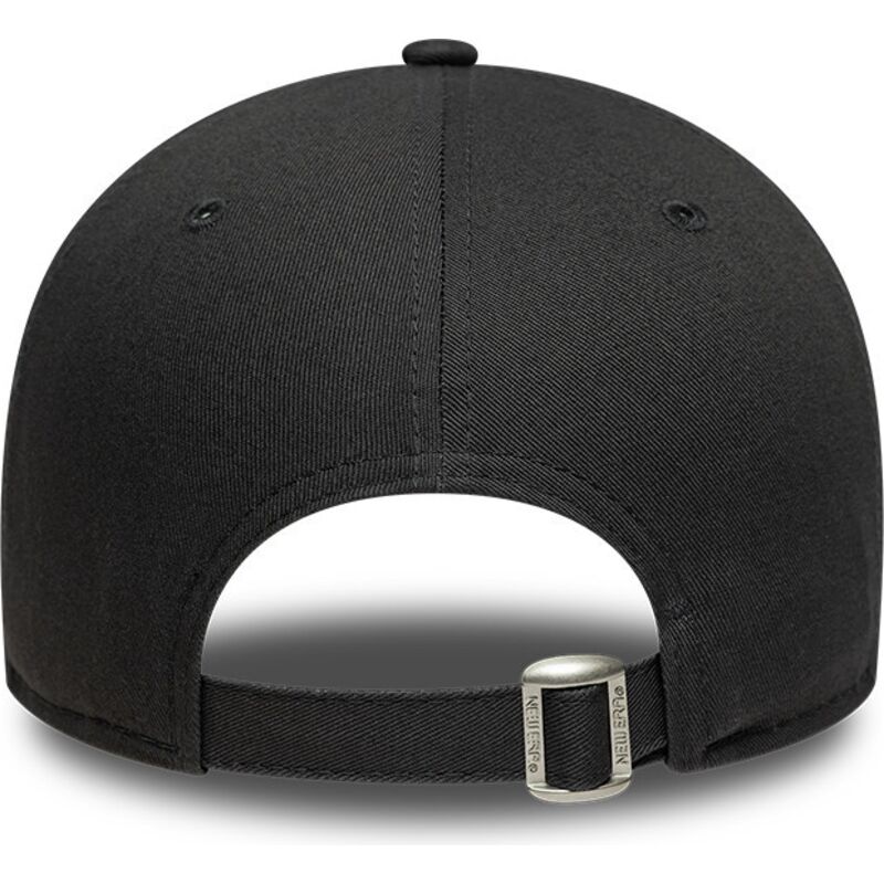 new-era-curved-brim-9forty-metallic-outline-new-york-yankees-mlb-grey-adjustable-cap