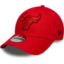new-era-curved-brim-red-logo-9forty-outline-chicago-bulls-nba-red-adjustable-cap