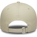 casquette-courbee-beige-ajustable-avec-logo-noir-9forty-outdoor-icon-los-angeles-dodgers-mlb-new-era