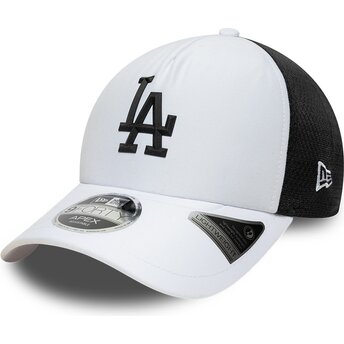 New Era 9FORTY APEX Sporty Los Angeles Dodgers MLB White and Black Trucker Hat