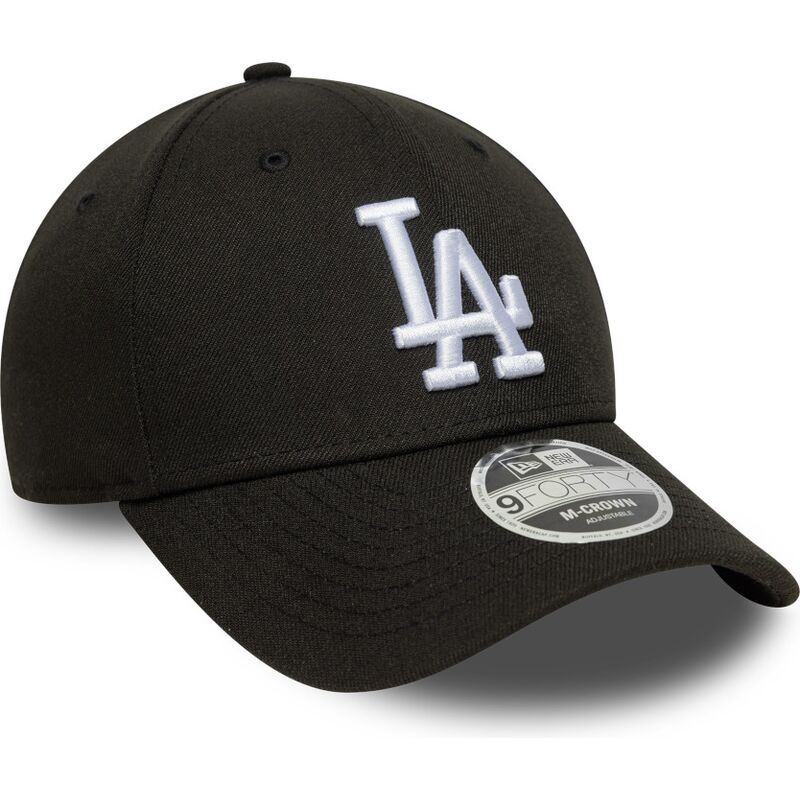 casquette-courbee-noire-snapback-9forty-m-crown-los-angeles-dodgers-mlb-new-era casquette-courbee-noire-snapback-9forty-m-crown-los-angeles-dodgers-mlb-new-era