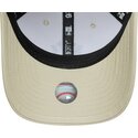 casquette-courbee-beige-snapback-avec-logo-marron-9forty-m-crown-new-york-yankees-mlb-new-era
