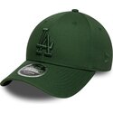 new-era-curved-brim-green-logo-9forty-m-crown-los-angeles-dodgers-mlb-green-snapback-cap