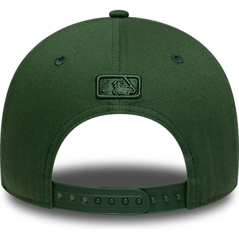 new-era-curved-brim-green-logo-9forty-m-crown-los-angeles-dodgers-mlb-green-snapback-cap