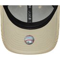 casquette-courbee-beige-ajustable-avec-logo-beige-9forty-m-crown-cord-new-york-yankees-mlb-new-era