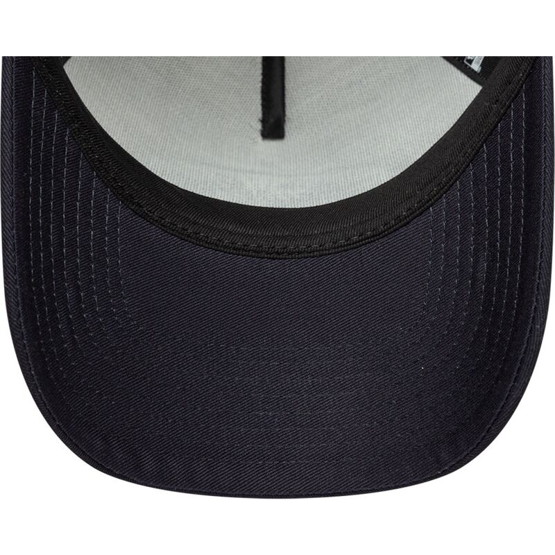 new-era-a-frame-oval-foam-patch-navy-blue-and-beige-trucker-hat