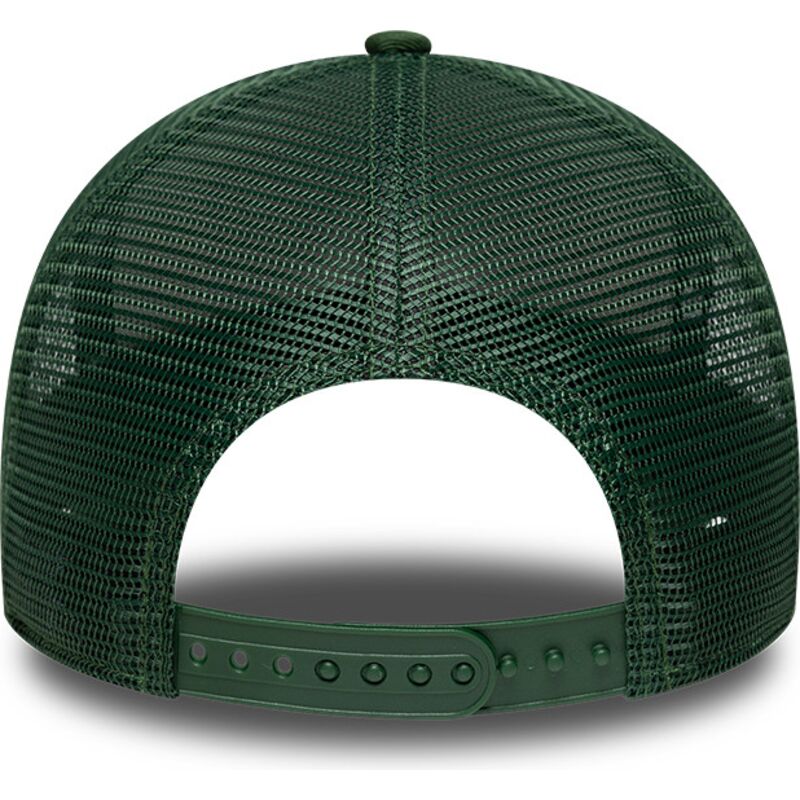 casquette-trucker-verte-et-beige-a-frame-license-plate-colorado-new-era