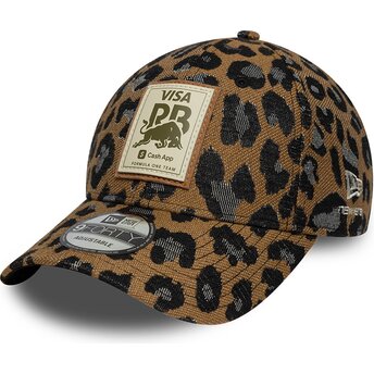 New Era Curved Brim Women 9FORTY Racing Bulls F1 Team Formula 1 Leopard Adjustable Cap
