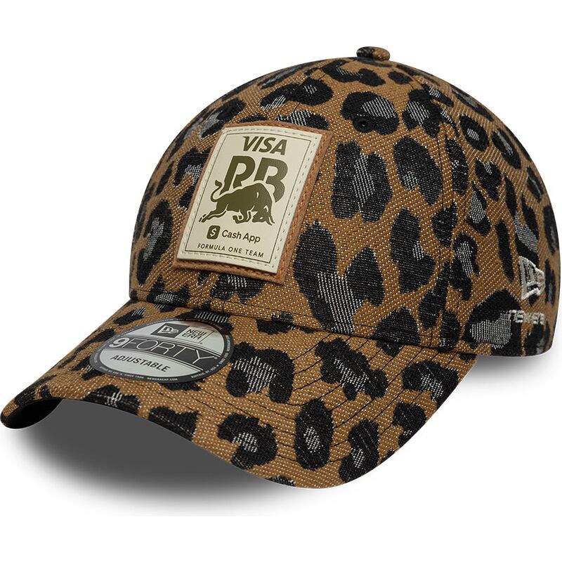new-era-curved-brim-women-9forty-racing-bulls-f1-team-formula-1-leopard-adjustable-cap