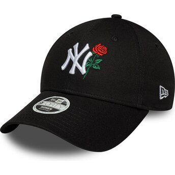Casquette courbée noire ajustable pour femme 9FORTY...