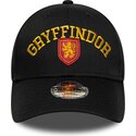 casquette-courbee-noire-snapback-pour-enfant-9forty-wordmark-gryffindor-harry-potter-new-era