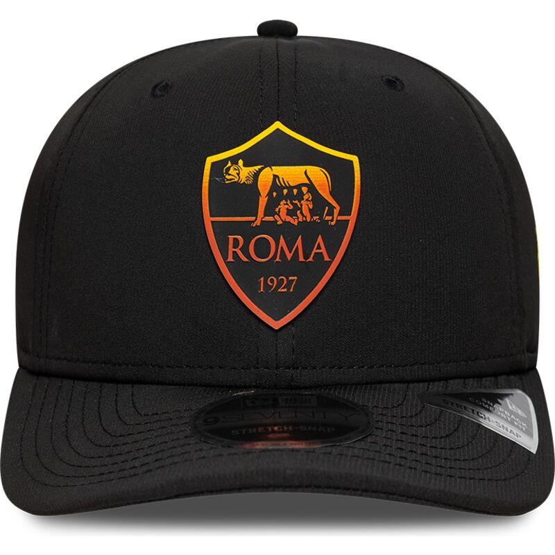 new-era-curved-brim-9seventy-stretch-snap-repreve-associazione-sportiva-roma-serie-a-black-snapback-cap