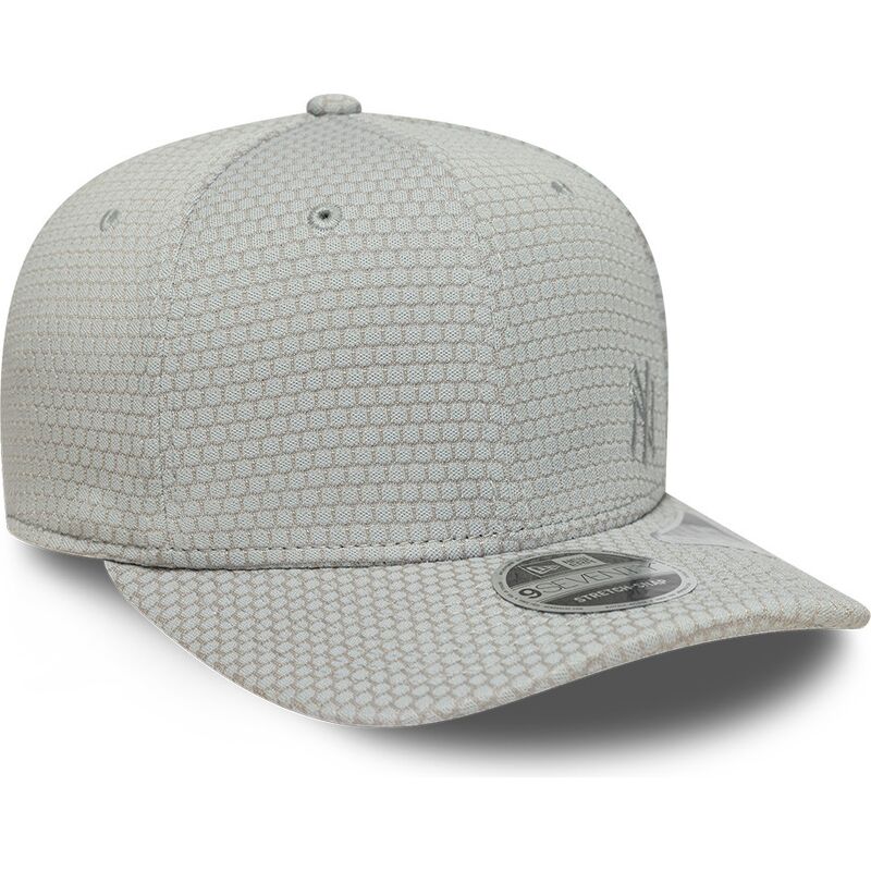new-era-curved-brim-grey-logo-9seventy-stretch-snap-mesh-flawless-new-york-yankees-mlb-grey-snapback-cap