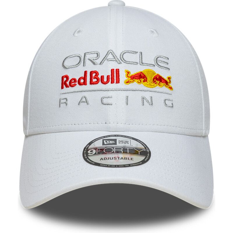 casquette-courbee-blanche-ajustable-9forty-core-red-bull-racing-formula-1-new-era casquette-courbee-blanche-ajustable-9forty-core-red-bull-racing-formula-1-new-era