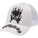 casquette-trucker-blanche-gothic-skull-in-flames-ed-hardy