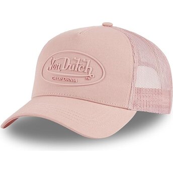 Von Dutch LOG10 Pink Trucker Hat