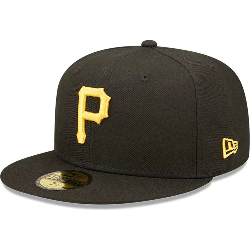 casquette-plate-noire-ajustee-59fifty-ac-perf-pittsburgh-pirates-mlb-new-era casquette-plate-noire-ajustee-59fifty-ac-perf-pittsburgh-pirates-mlb-new-era