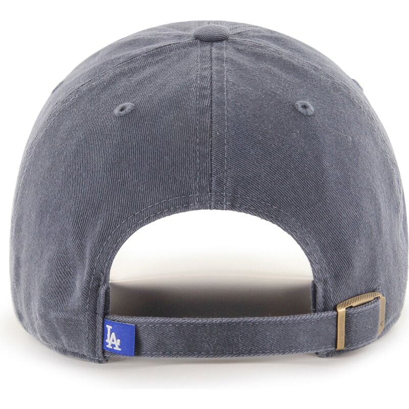casquette-courbee-grise-ajustable-clean-up-vintage-navy-los-angeles-dodgers-mlb-47-brand casquette-courbee-grise-ajustable-clean-up-vintage-navy-los-angeles-dodgers-mlb-47-brand