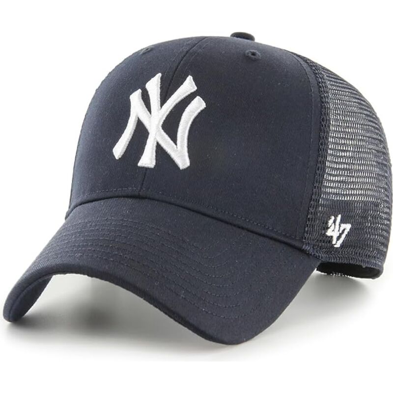 casquette-trucker-bleue-marine-mvp-branson-new-york-yankees-mlb-47-brand casquette-trucker-bleue-marine-mvp-branson-new-york-yankees-mlb-47-brand
