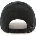 casquette-courbee-noire-ajustable-clean-up-base-runner-mini-logo-new-york-yankees-mlb-47-brand