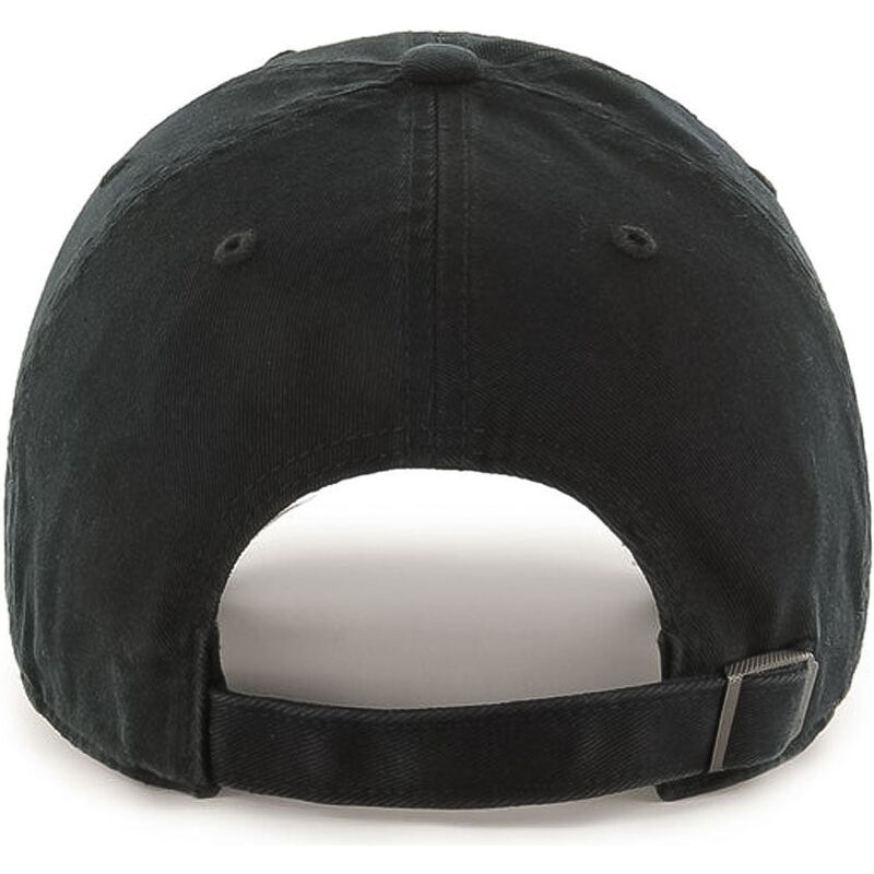 47-brand-curved-brim-clean-up-base-runner-mini-logo-new-york-yankees-mlb-black-adjustable-cap 47-brand-curved-brim-clean-up-base-runner-mini-logo-new-york-yankees-mlb-black-adjustable-cap