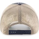 casquette-trucker-grise-et-beige-clean-up-trawler-vintage-navy-new-york-yankees-mlb-47-brand