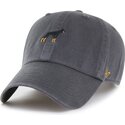 47-brand-curved-brim-clean-up-base-runner-icon-dog-grey-adjustable-cap